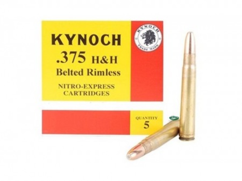 KYNOCH Munizioni cal.375 H&H magnum 300gr solid