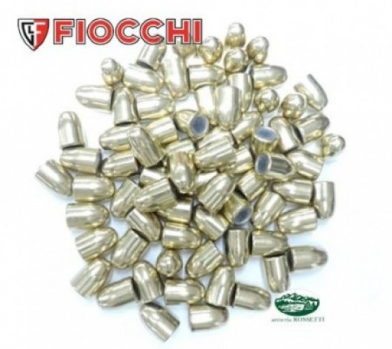 FIOCCHI Palle cal.9 mm FMJ - 95 grani - 61934000 conf.500 pz