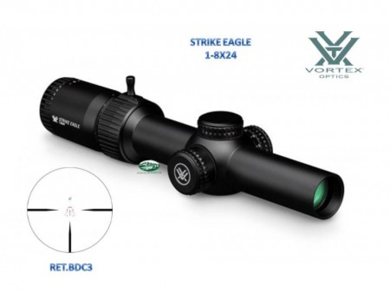 VORTEX STRIKE EAGLE 1-8X24 ret.BDC3 SE-1824-2