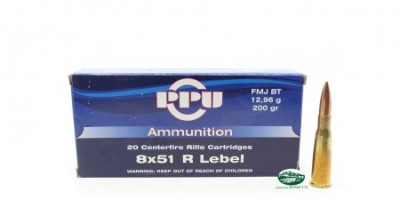 PPU PRVI PARTIZAN Munizioni cal.8x50 R lebel 200gr FMJBT