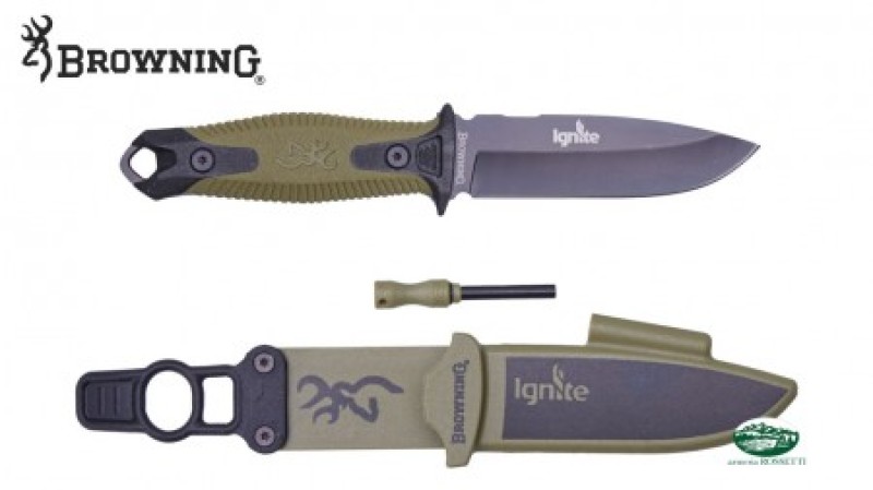 BROWNING Coltello IGNITE verde