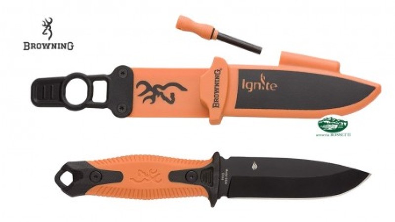 BROWNING Coltello IGNITE orange