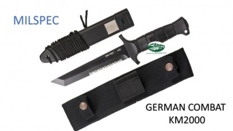 MILSPEC Coltello GERMAN COMBAT KM2000