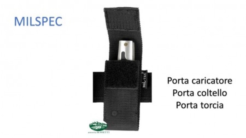 MILSPEC Fodero porta carticatore - torcia - coltello