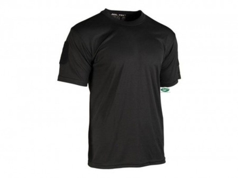 MILSPEC T-Shirt tactical quickdry nero