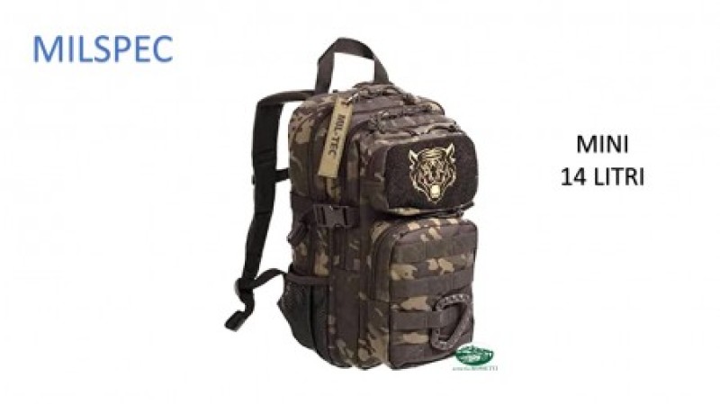 MILSPEC Zaino MINI mimetico 14 litri
