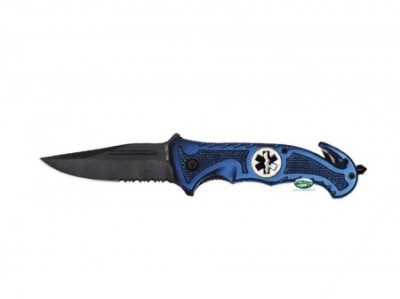MILSPEC Coltello medical blu