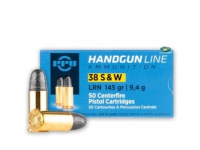 PRVI PARTIZAN Munizioni cal.38 S & W LRN 145 gr