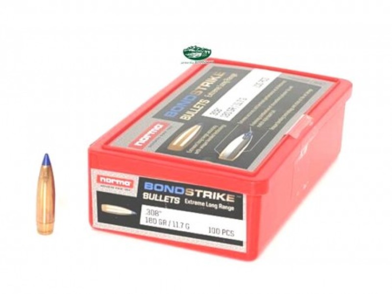 NORMA Palle BONDSTRIKE cal.308 180 gn.conf.100 Pz  