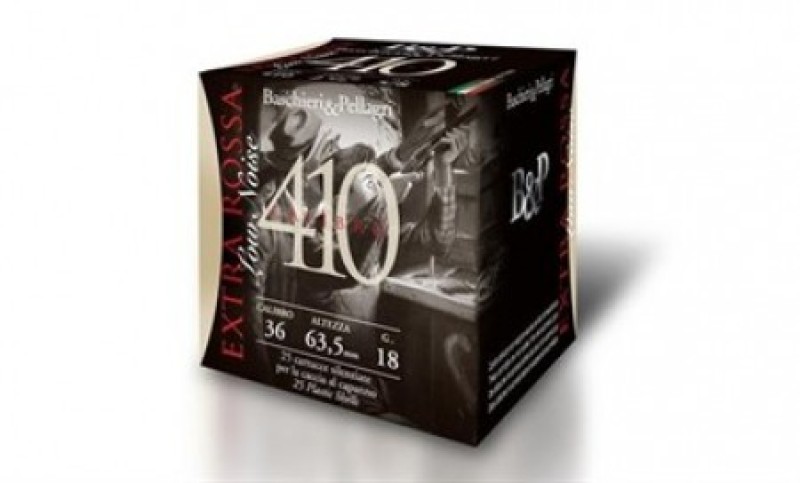 BASCHIERI & P. EXTRA ROSSA cal.410 SILENZIATE 18 gr. pb.10
