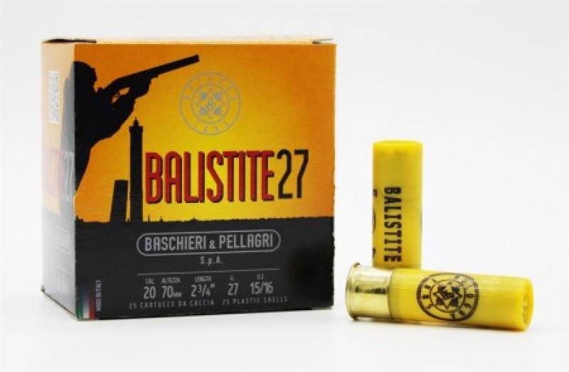BASCHIERI & P. BALISTITE cal.20 gr.27 pb.6