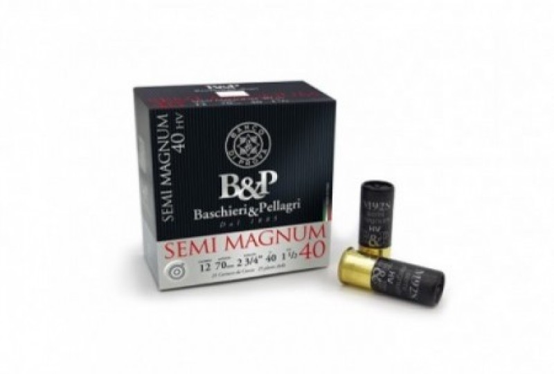 BASCHIERI & P. SEMIMAGNUM 40 HV pb.7 speciale colombaccio