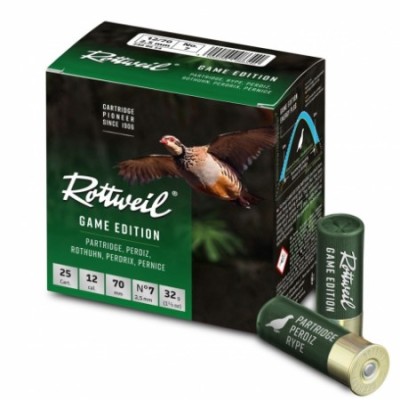 ROTTEWIL cartucce GAME EDITION PERNICE cal.12 gr.32 pb.7