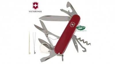 VICTORINOX Coltello Multiuso Explorer rosso