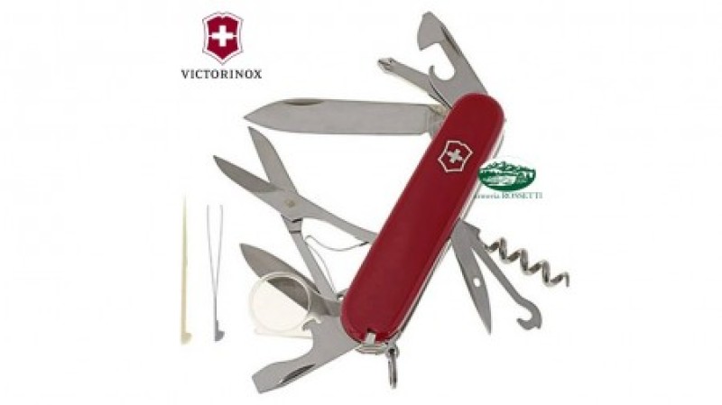 VICTORINOX Coltello Multiuso Explorer rosso