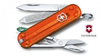 VICTORINOX Coltello Multiuso Fire Opal arancione