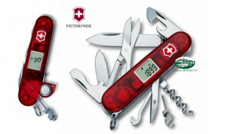 VICTORINOX Coltello Multiuso Traveller rosso