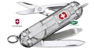VICTORINOX Coltello Multiuso Signature Lite Silver Tech 7 funzioni