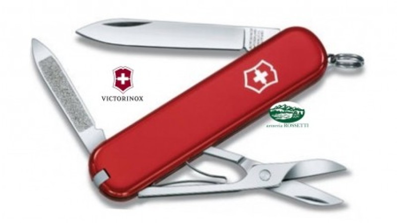 VICTORINOX Coltello Multiuso AMBASSADOR rosso 