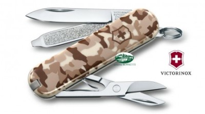 VICTORINOX Coltello Multiuso Classic Desert Mimetico 