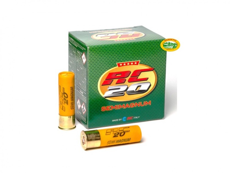 RC cartucce RC20 T3 SEMIMAGNUM cal.20 gr.32 pb.7,5