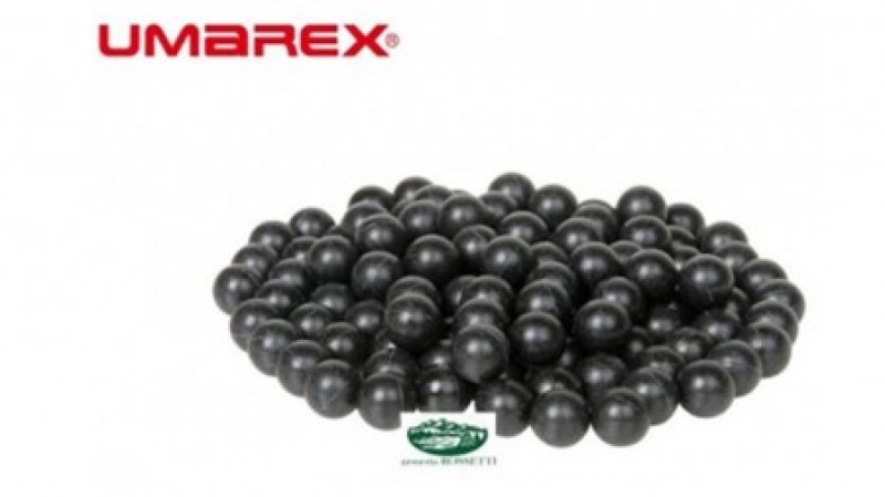UMAREX T4E Cal.50 pallettoni gomma neri paintball conf.100 pz