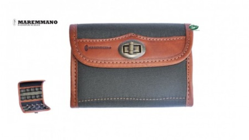 MAREMMANO Portamunizioni carabina cordura e cuoio