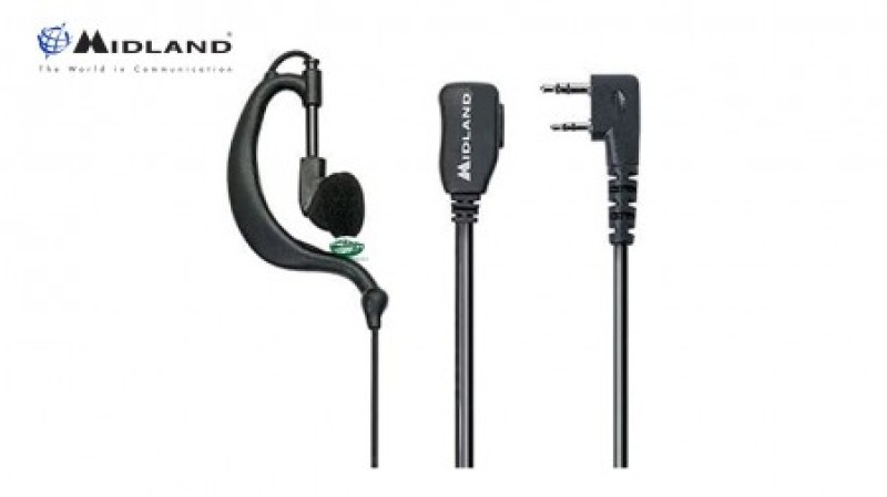 MIDLAND Auricolare con microfono a 2 pin MA21-LKi