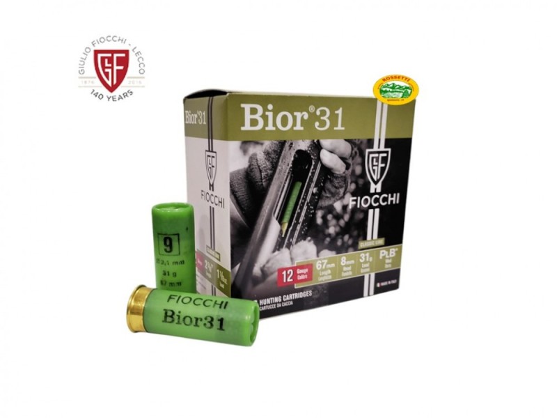 FIOCCHI cartucce BIOR 31 cal.12 pb.11