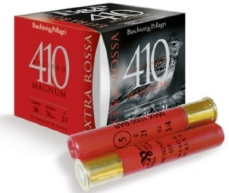 BASCHIERI & P. EXTRA ROSSA cal.410 Magnum gr.21 pb.5