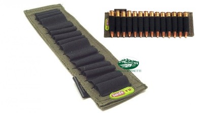RA SPORT Cartuccera da cintura 14 celle elastiche per carabina RD13C