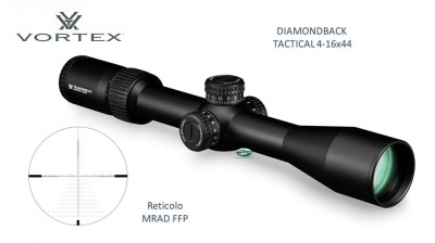 VORTEX DIAMONDBACK TACTICAL 4-16X44 FFP ret.EBR-2C MRAD