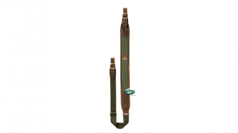 RISERVA Bretella carabina pelle e neoprene R2061
