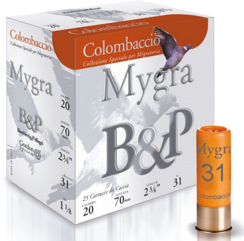 BASCHIERI & P. MYGRA COLOMBACCIO cal.20 gr.31 pb.5,5