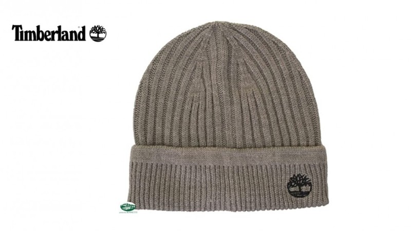 TIMBERLAND Cappello Solid Beanie cuffia grigio