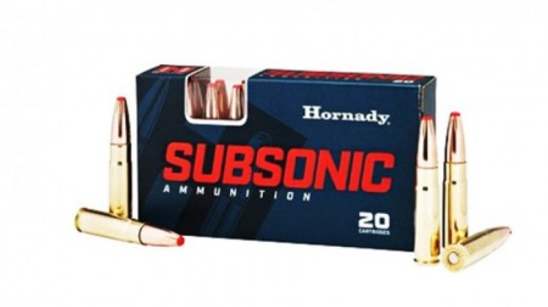 HORNADY munizioni cal.300 BLK Subsoniche 190gr SUB-X  conf.20pz 80877