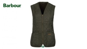 BARBOUR Gilet Betty donna olive