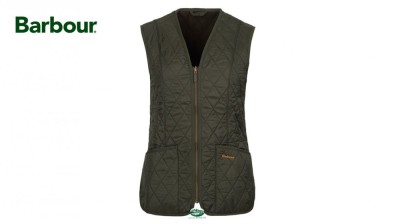 BARBOUR Gilet Betty donna olive