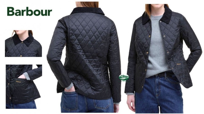 BARBOUR Giacca Annandale trapuntata blu donna