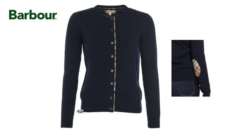 BARBOUR Maglia PENDLE Cardigan blu donna