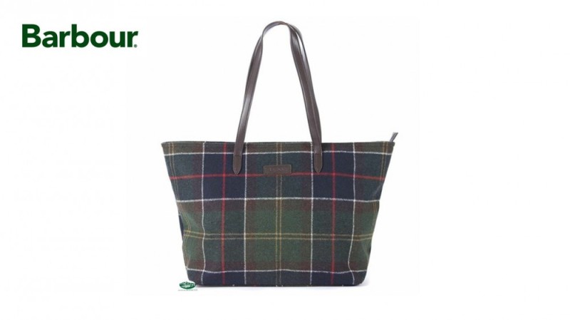 BARBOUR Borsa shopper Witford tartan