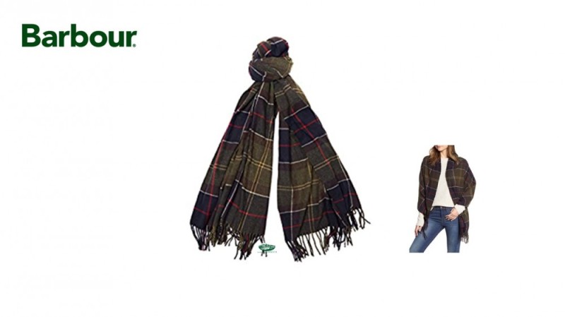 BARBOUR Sciarpa donna tartan