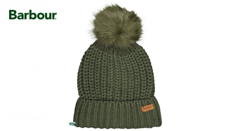BARBOUR Cappello Saltburn donna verde 