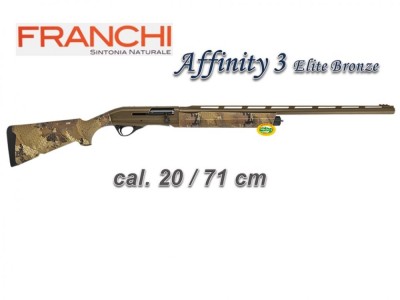 FRANCHI AFFINITY 3 ELITE BRONZE cal.20 canna 71 cm