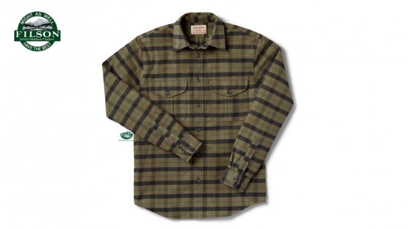 FiLSON Camicia Alaskan verde/blu