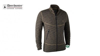 DEERHUNTER Maglia aperta Norden fleece