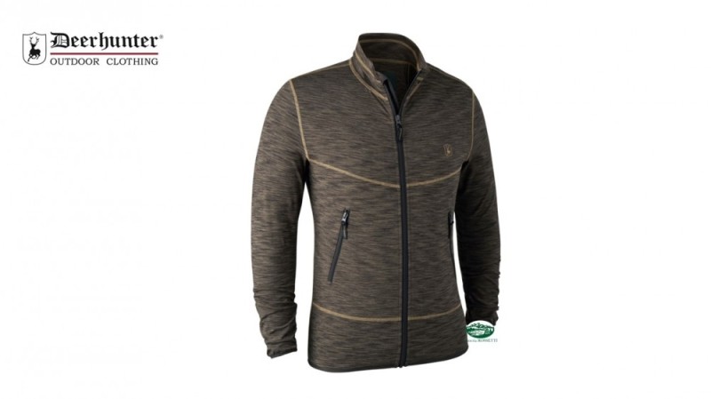 DEERHUNTER Maglia aperta Norden fleece