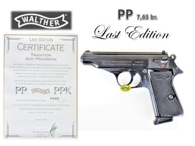 WALTHER PP LAST EDITION occasione cal.9 corto R.14874
