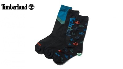 TIMBERLAND Set regalo 3 paia calzettoni