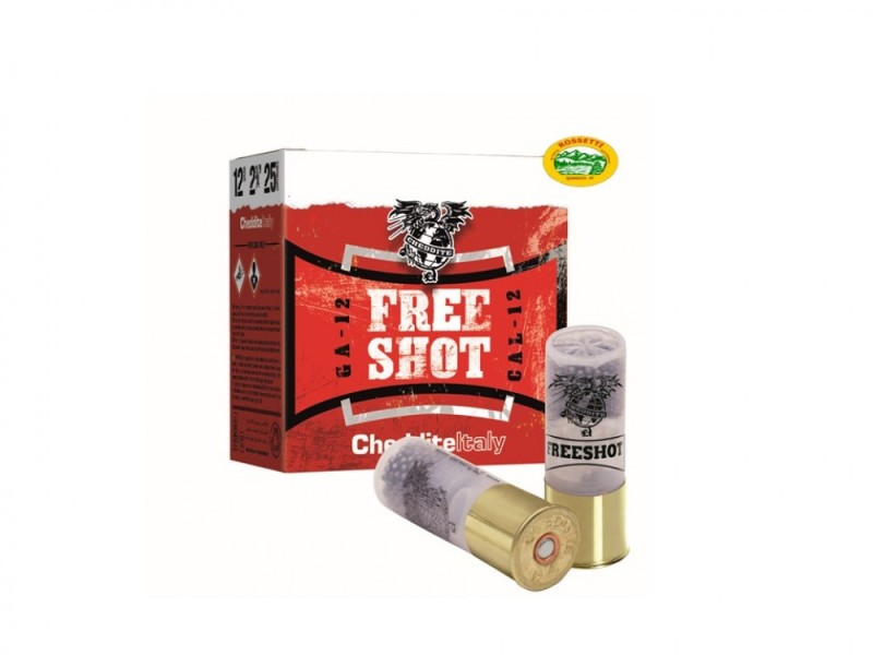 CHEDDITE cartucce T4 FREE SHOTS cal.12 gr.36 pb.7 speciale colombaccio